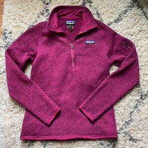 Patagonia 1/4 Zip Better Sweater Sz S